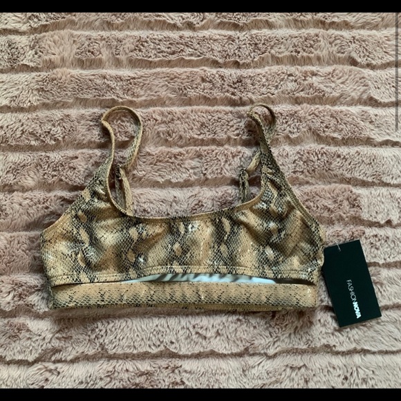 fashion nova snakeskin print top - Picture 3 of 5